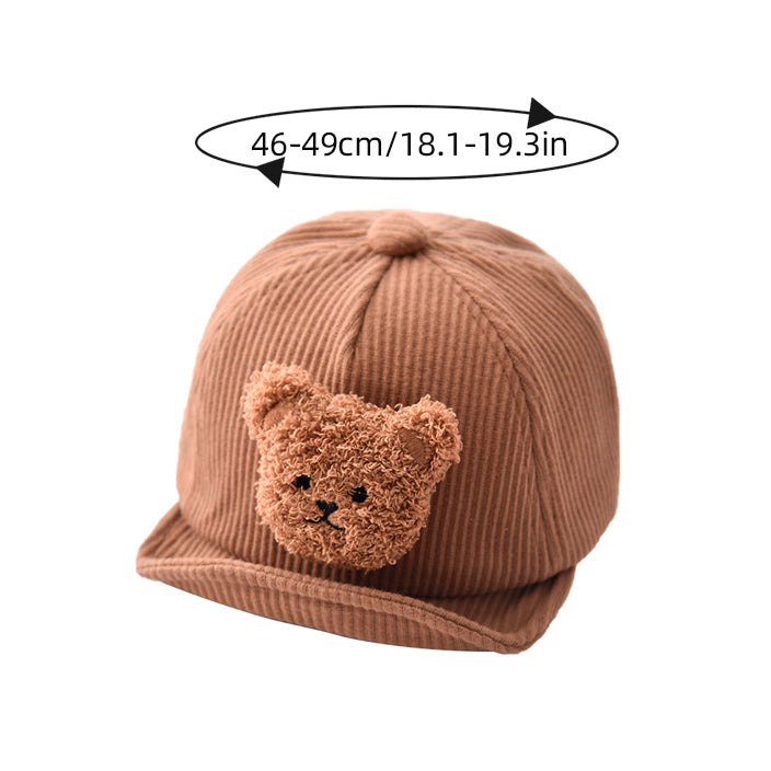Brooklyn Bear Corduroy Baseball Cap