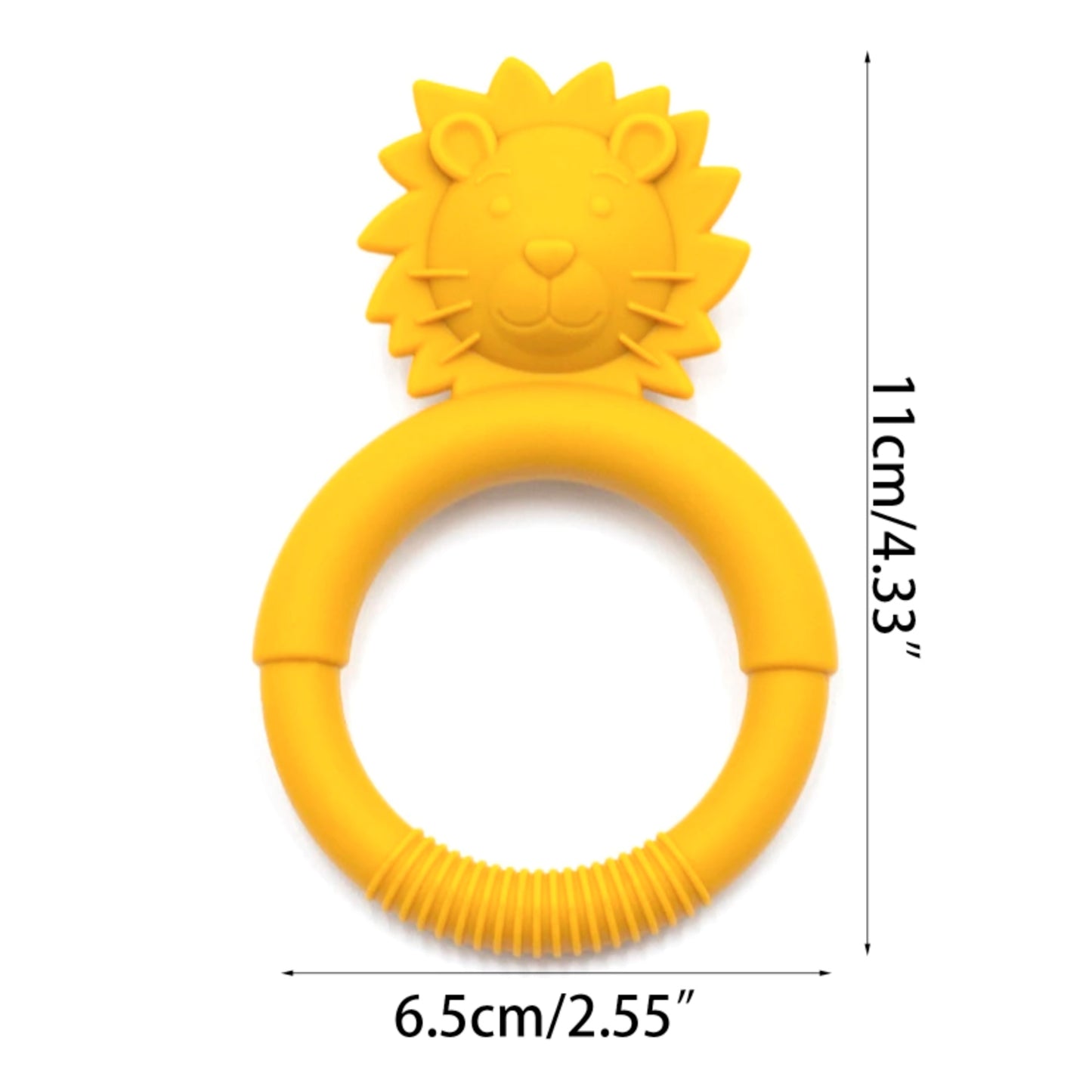 Leni The Lion Silicone Baby Teether