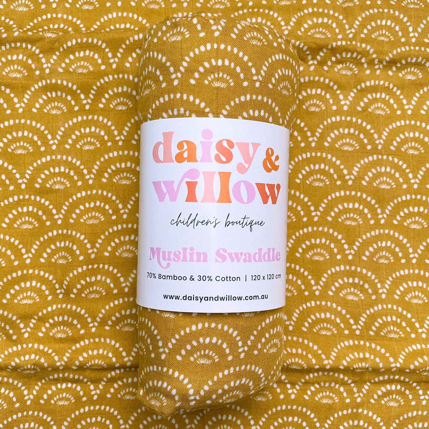 Muslin Baby Swaddle - Sunrise