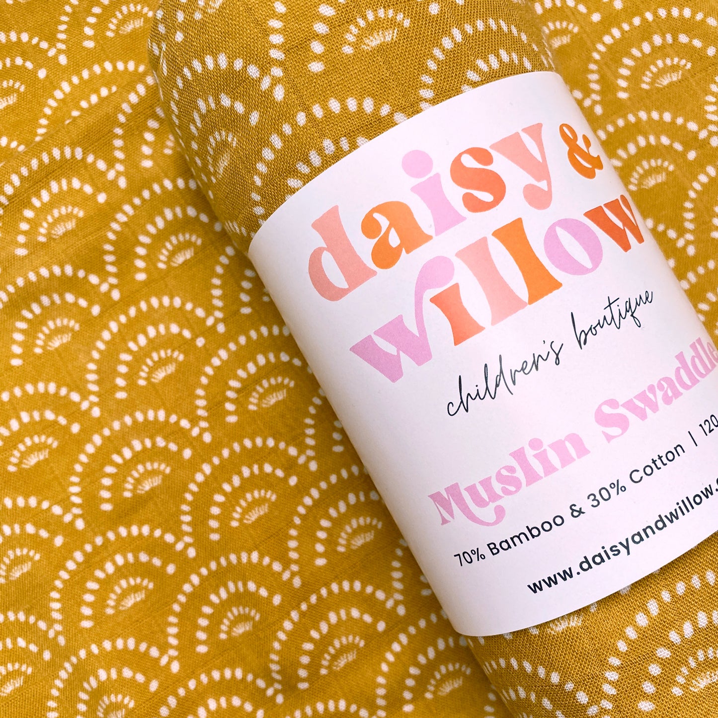Muslin Baby Swaddle - Sunrise