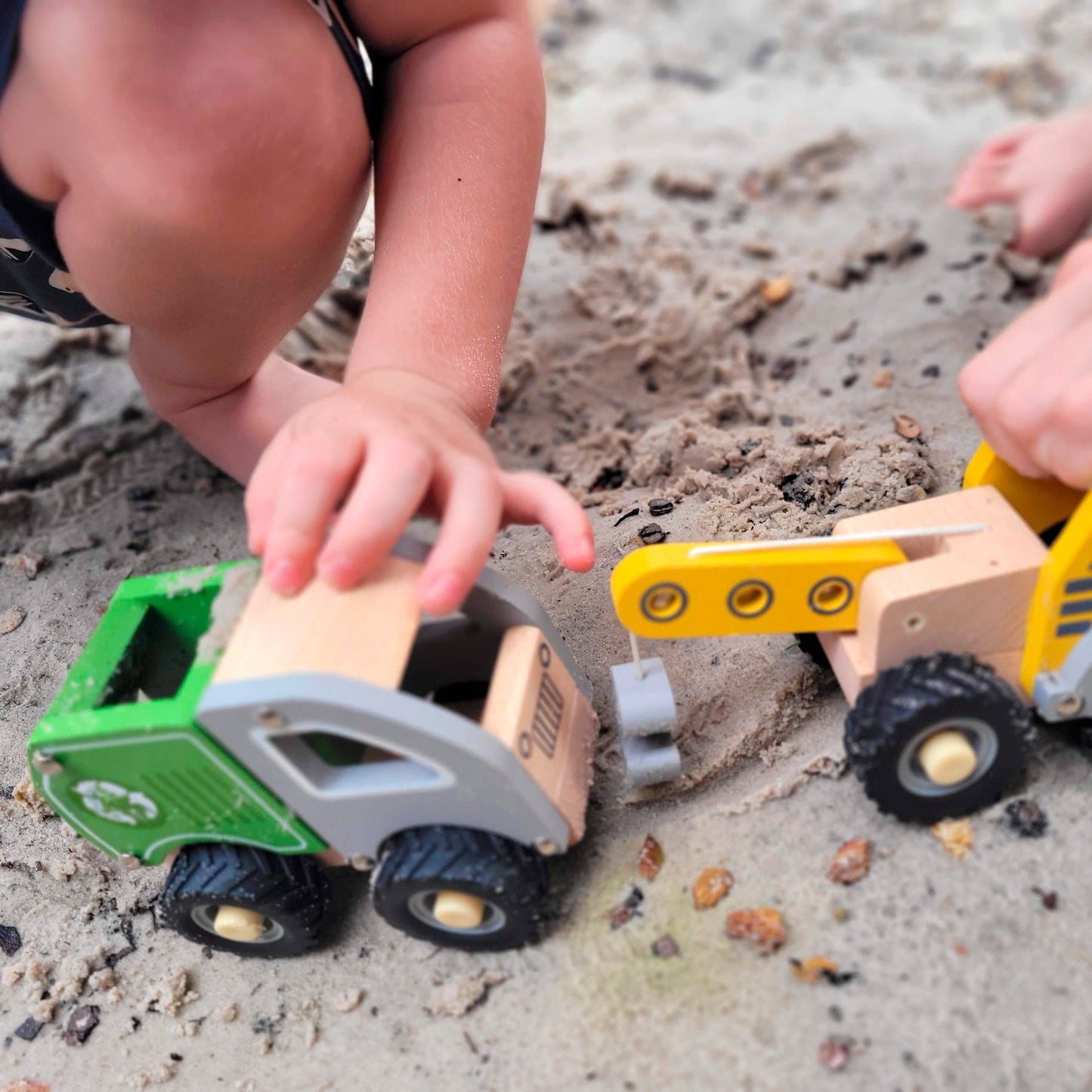 Wooden Recycle Truck