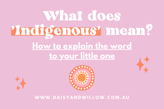 What does 'Indigenous' mean?