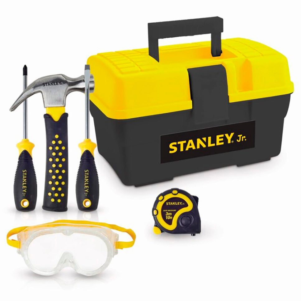 STANLEY® Jr. Children's Toolbox with 5-Piece Tool Set