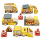 Wooden Construction Vehicles Set