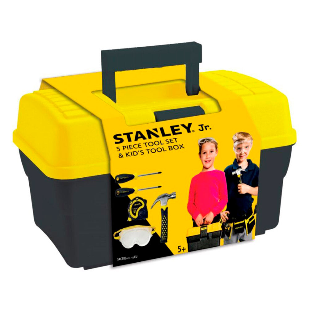 STANLEY® Jr. Children's Toolbox with 5-Piece Tool Set