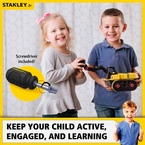 STANLEY® Jr. Take Apart Excavator Kit