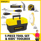 STANLEY® Jr. Children's Toolbox with 5-Piece Tool Set