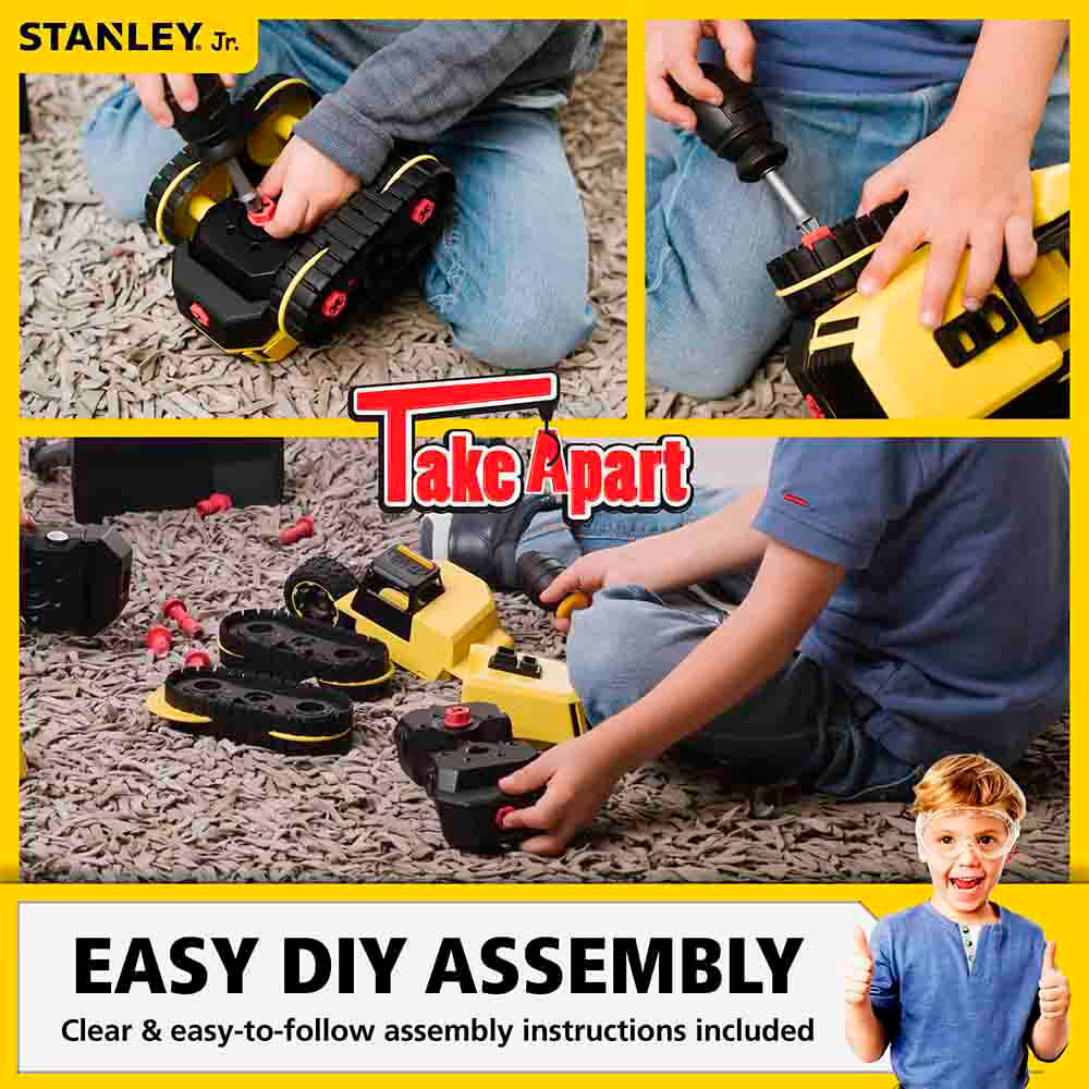 STANLEY® Jr. Take Apart Dump Truck Kit