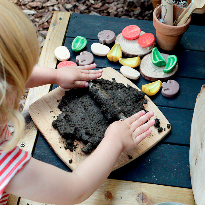 Sensory Play Stones - Pizza Toppings