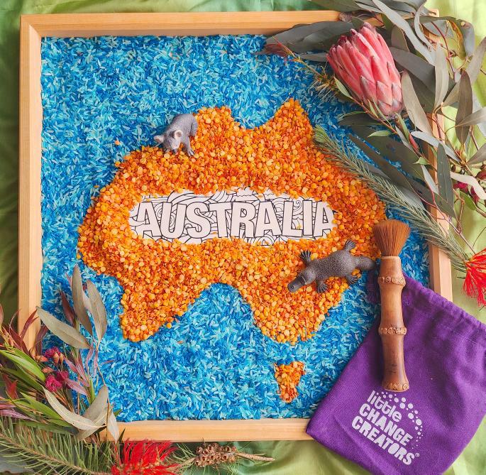 AUSTRALIA Re-FUN-able™ Colouring Set