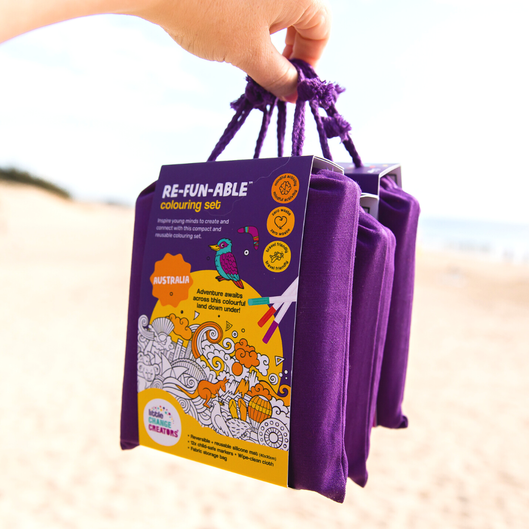 AUSTRALIA Re-FUN-able™ Colouring Set
