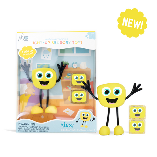 Glo Pals Character - Alex (Yellow)