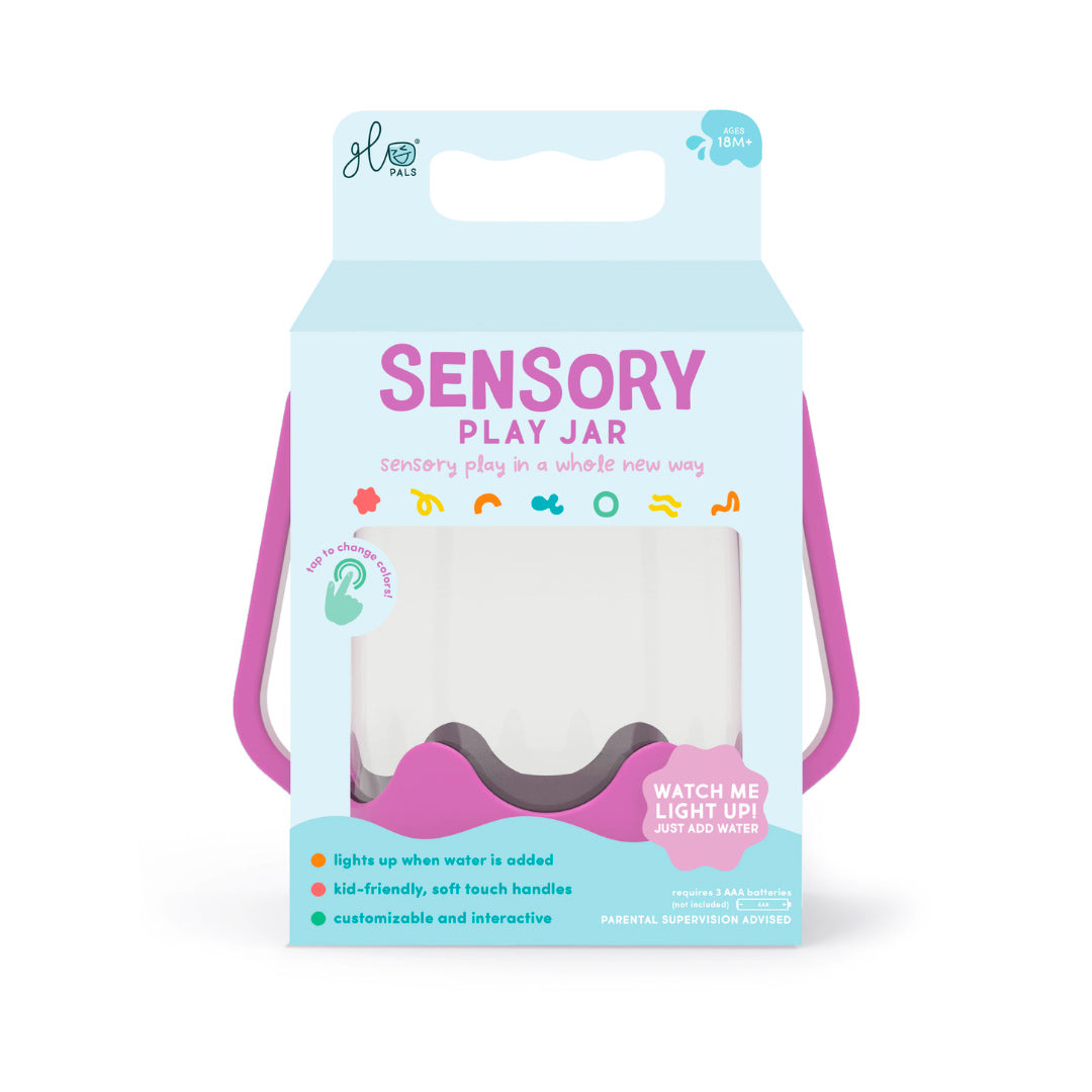 Glo Pals Sensory Play Jar - Purple
