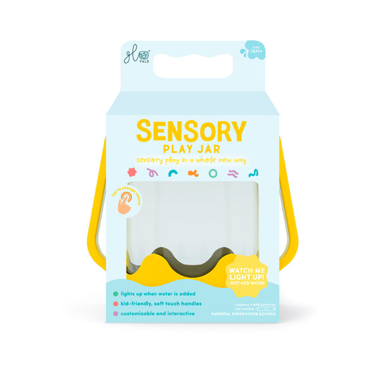 Glo Pals Sensory Play Jar - Yellow