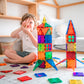 Learn & Grow Magnetic Tiles - Base Pack (64 Pieces)