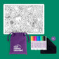 SAFARI Re-FUN-able™ Colouring Set