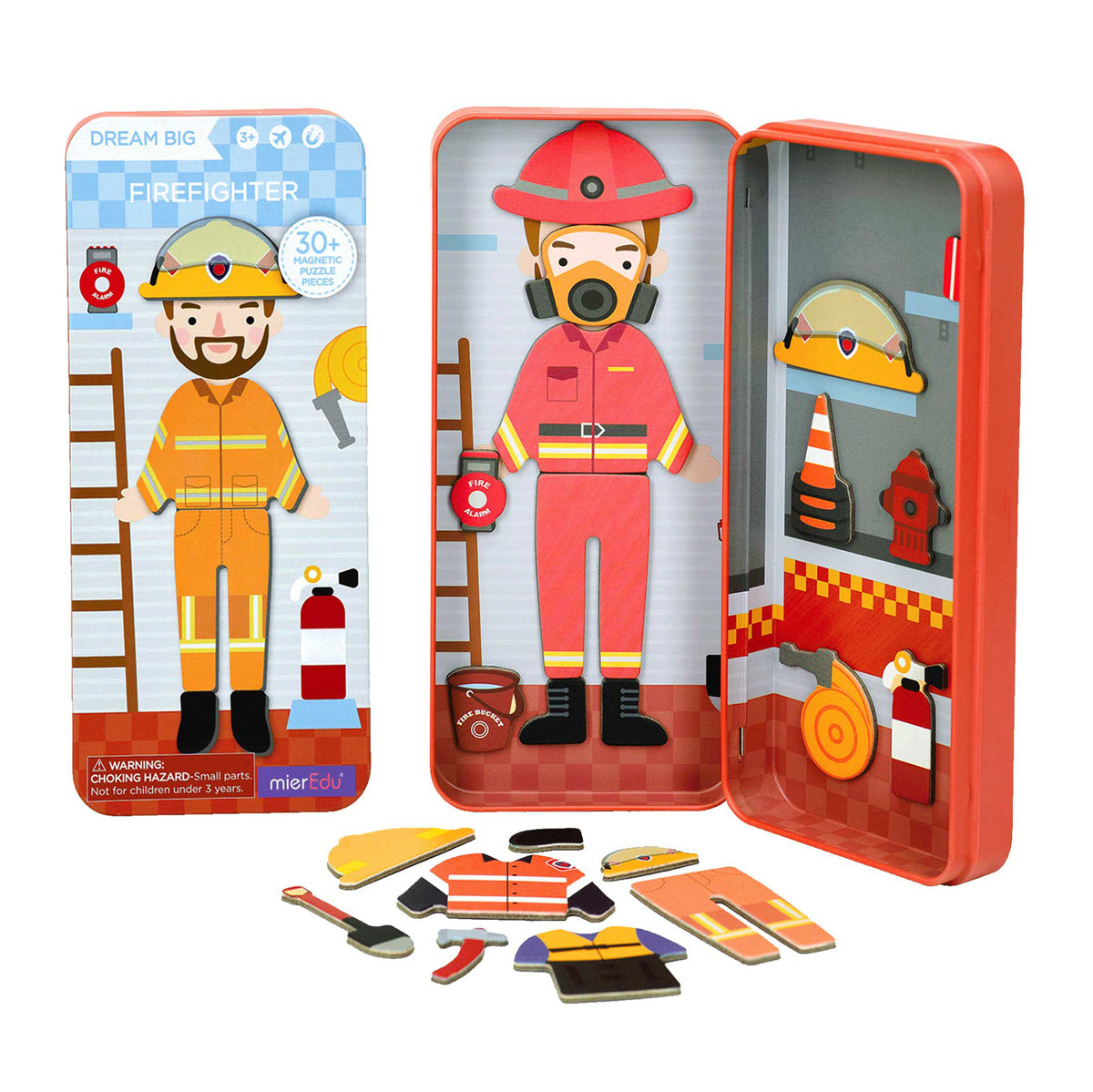 Magnetic Puzzle Box - Firefighter