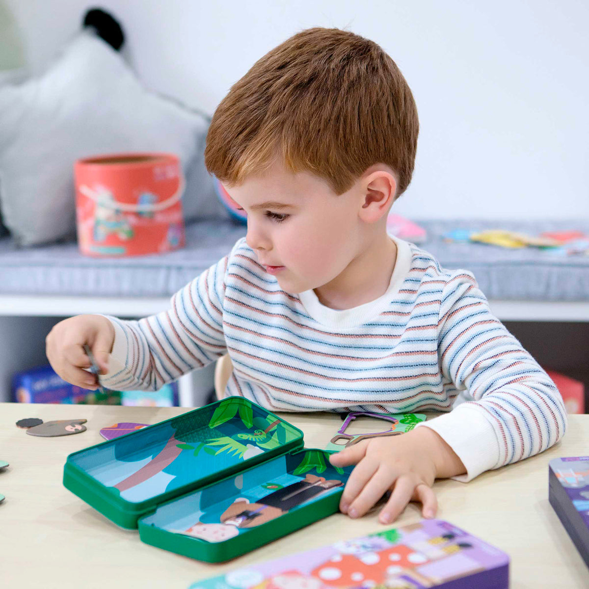 Magnetic Puzzle Box - Nature Explorer