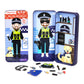 Magnetic Puzzle Box - Police Officer