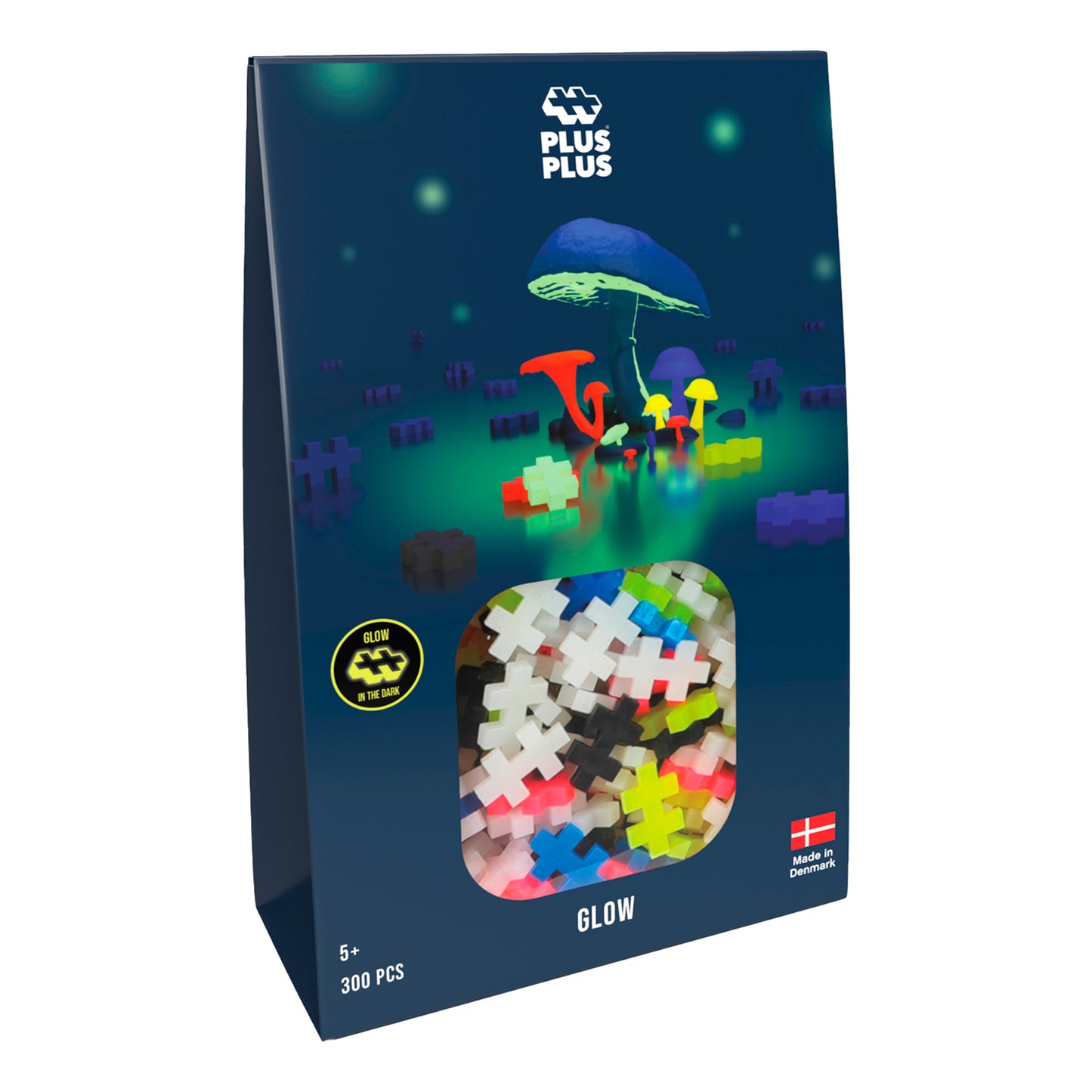 Plus-Plus Glow Mix - 300pcs