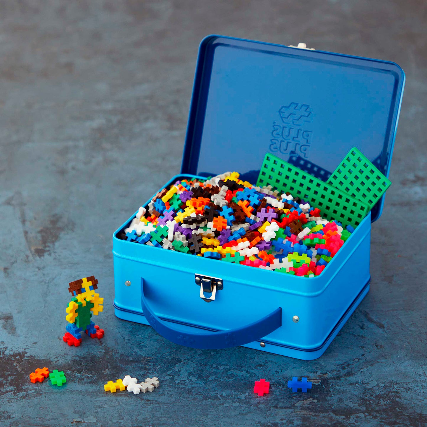 Plus-Plus Metal Suitcase - Basic 600pcs