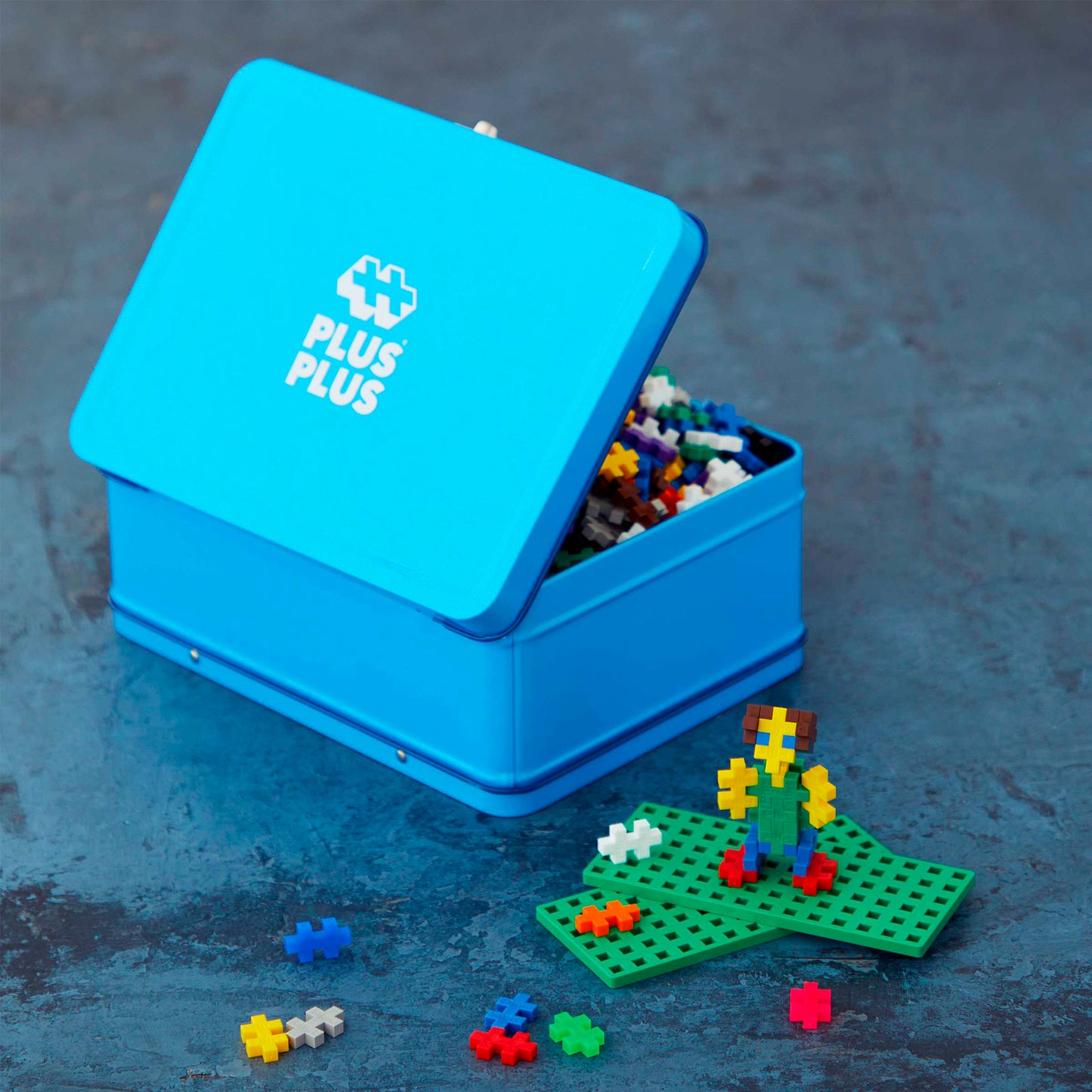 Plus-Plus Metal Suitcase - Basic 600pcs