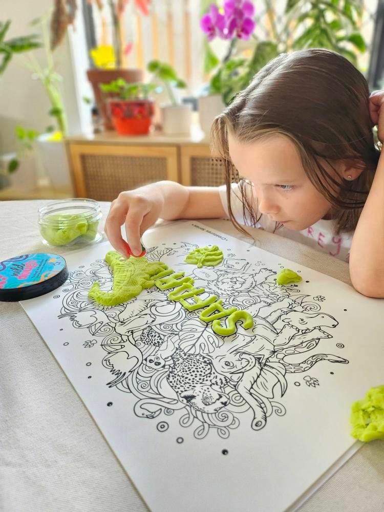 SAFARI Re-FUN-able™ Colouring Set