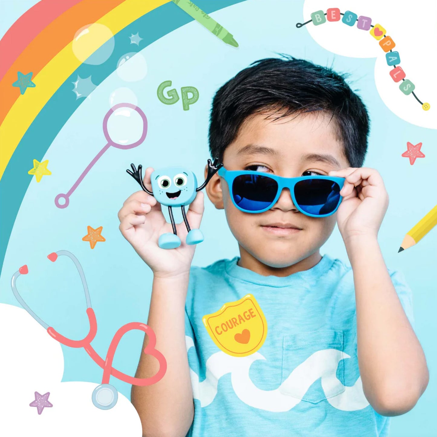 Glo Pals Character - Blair (Blue)