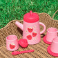 Silicone Tea Set - Strawberry Patch