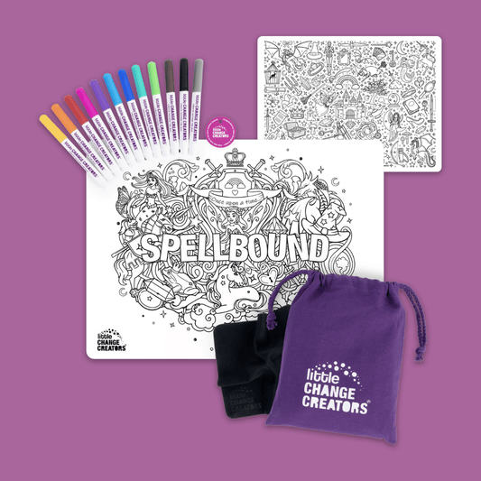 SPELLBOUND Re-FUN-able™ Colouring Set