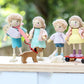 Mrs. Goodwood & Her Baby - Wooden Doll