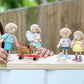 Mr. Goodwood & His Dog - Wooden Doll