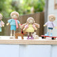 Mrs. Goodwood & Her Baby - Wooden Doll