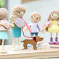 Mrs. Goodwood & Her Baby - Wooden Doll