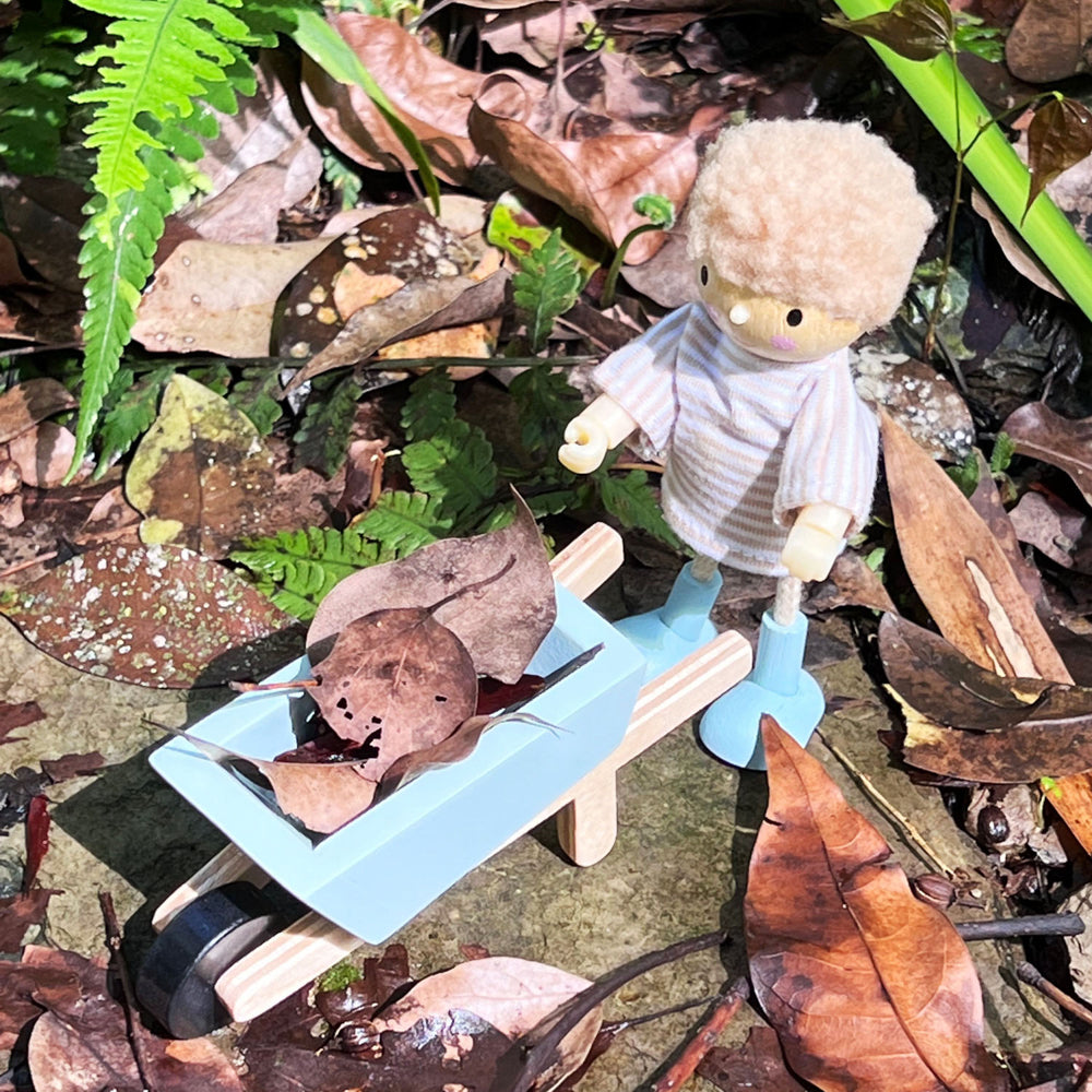 Edward & His Skateboard - Wooden Doll