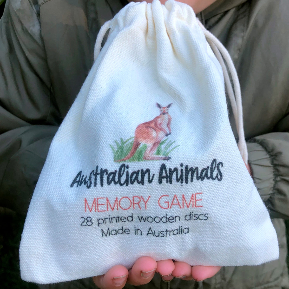 Australian Animals Memory Match Game