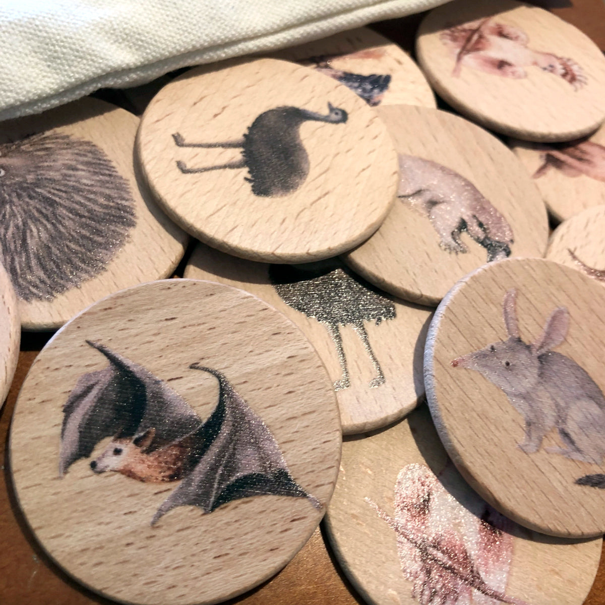 Australian Animals Memory Match Game