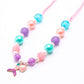 Ariel Mermaid Tail Adjustable Beaded Charm Necklace