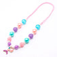 Ariel Mermaid Tail Adjustable Beaded Charm Necklace