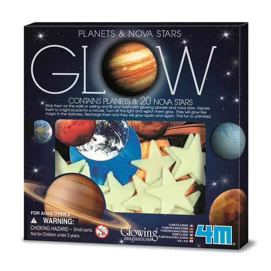 Glow-In-The-Dark Planets & Nova Stars Box Set