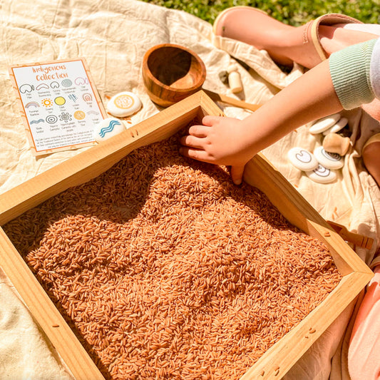 Sensory Rice - Clay