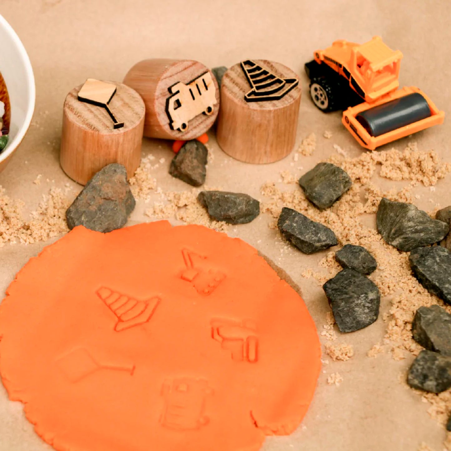 Playdough Stamps - Construction