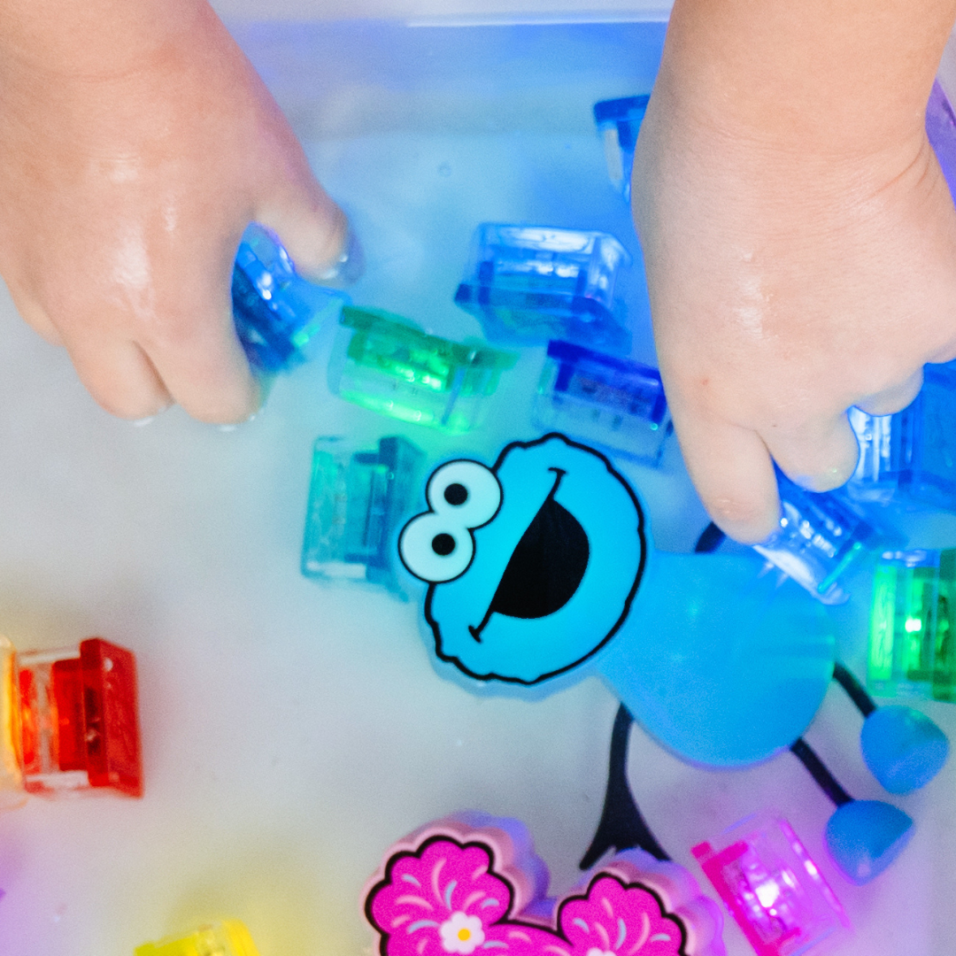 Glo Pals Water Activated Light-Up Sensory Toy - Cookie Monster