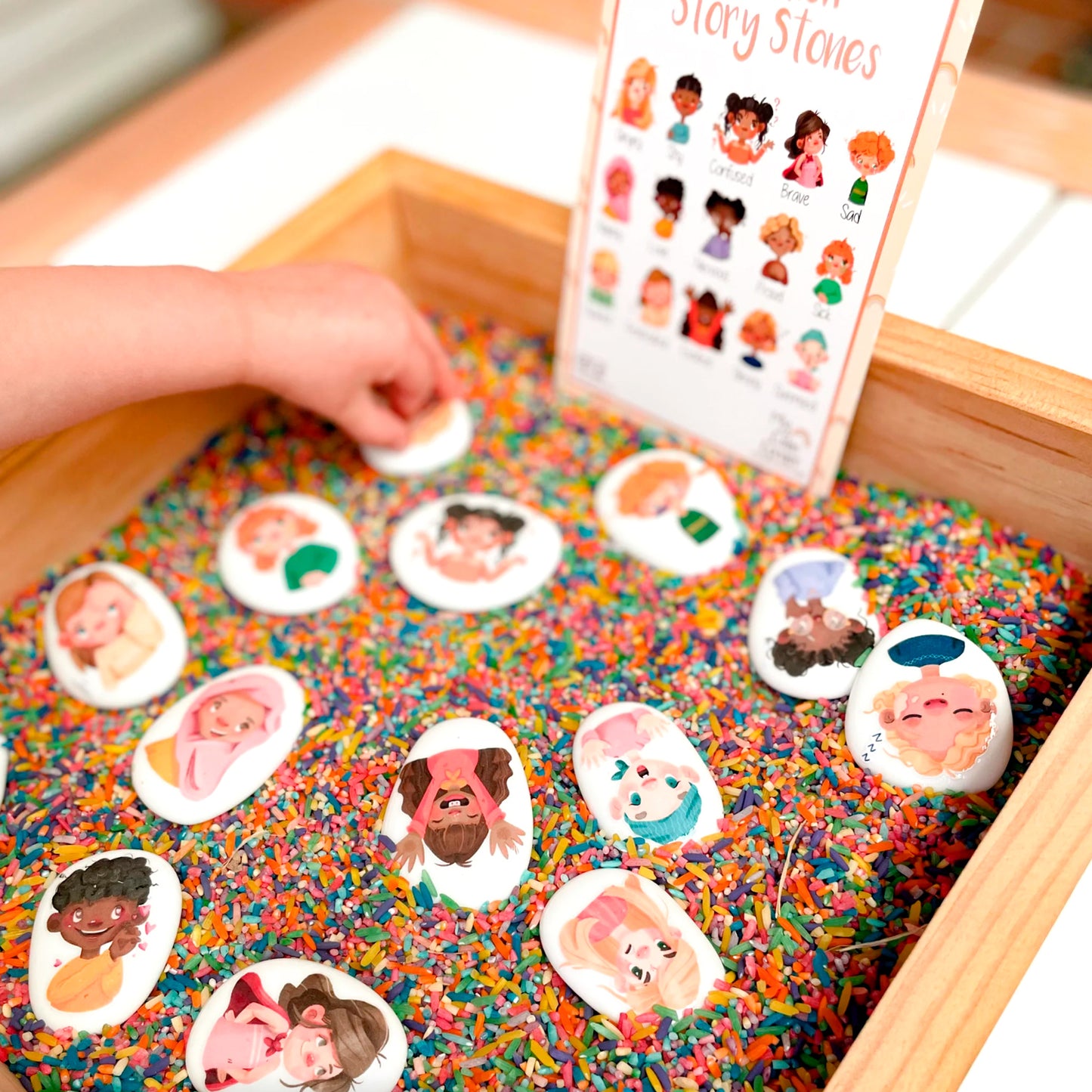 Emotion Story Stones - 15 Pack