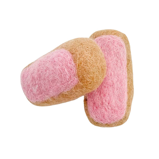 Felt Finger Buns - Set of 2