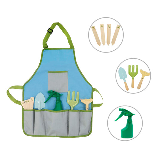 Kids Garden Tool & Apron Set