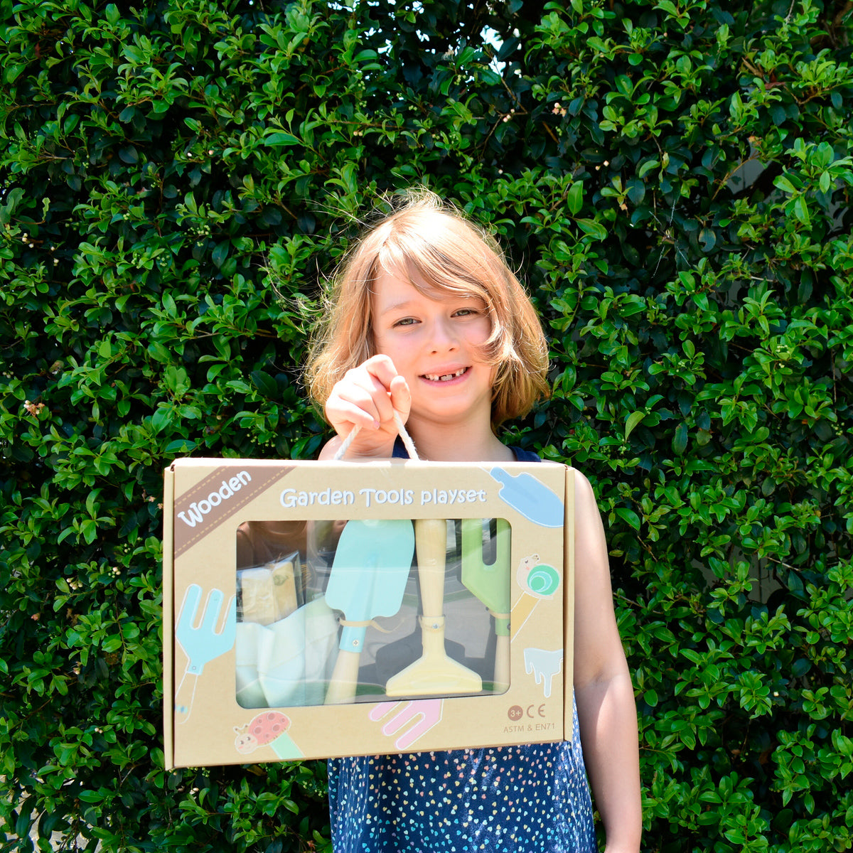 Kids Garden Tool & Apron Set