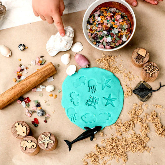 Playdough Stamps - Ocean