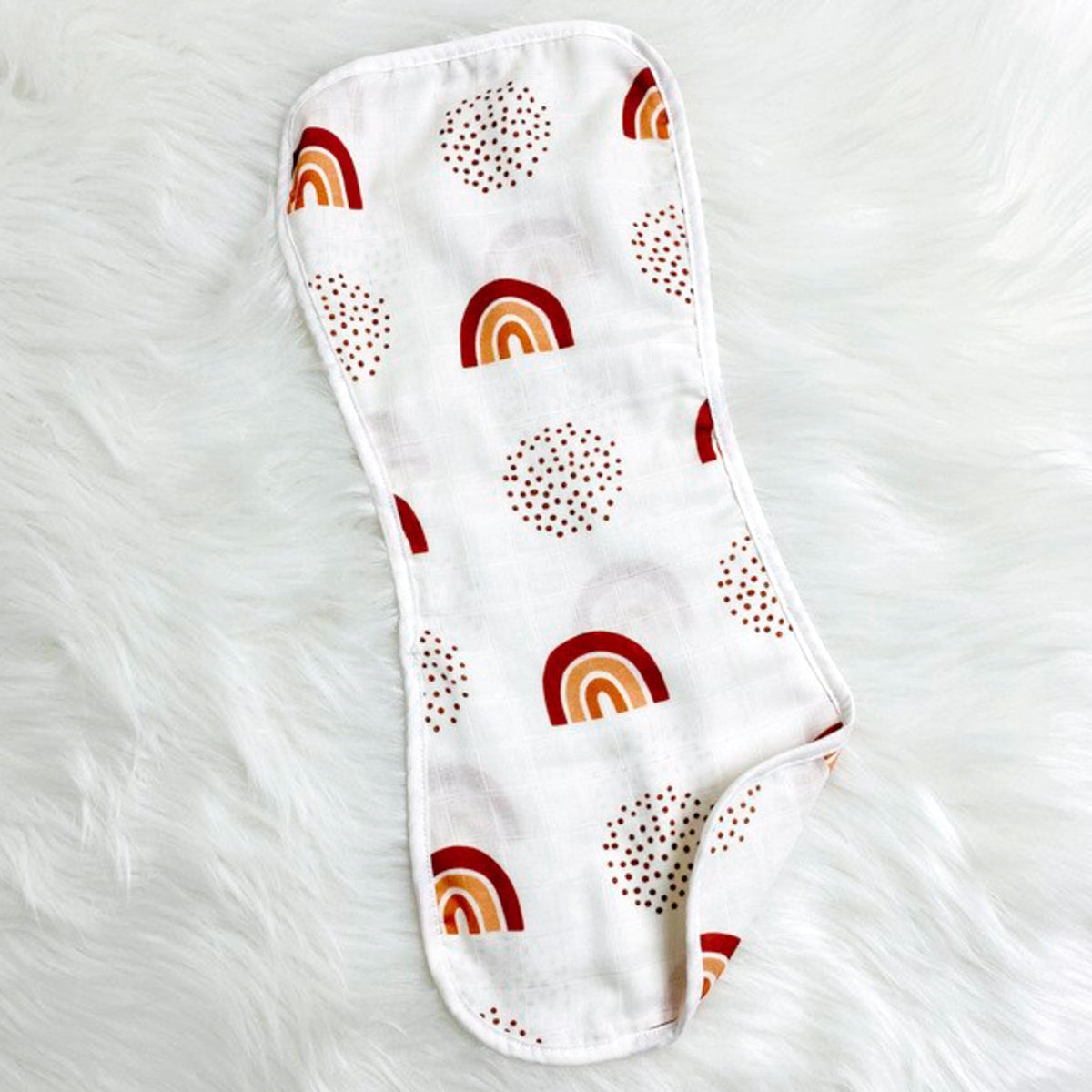 Boho Muslin Double Sided Burp Cloth