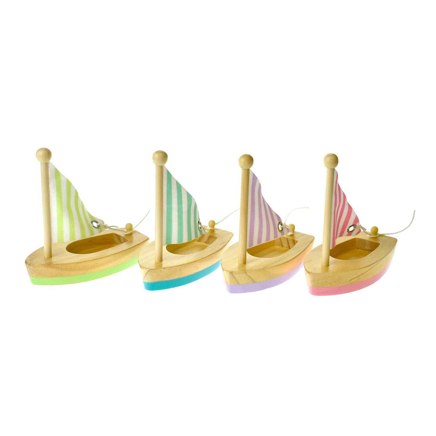 Wooden Small Sailboat